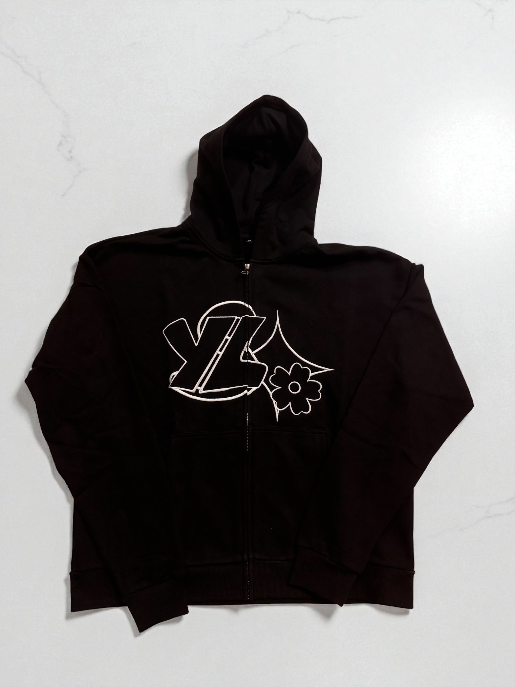 YSL Zip-Up Hoodie